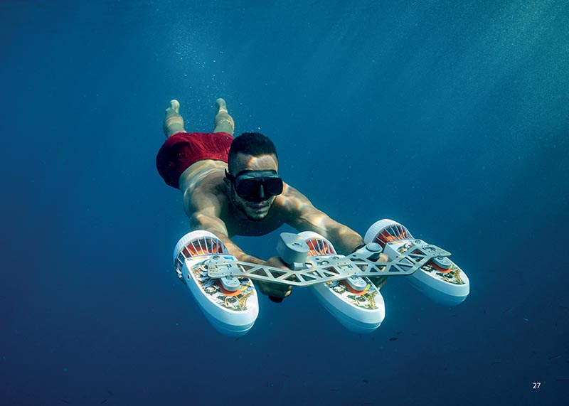 Brochure Sublue - scooters sous-marins